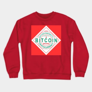 Bitcoin Bearish Label Crewneck Sweatshirt